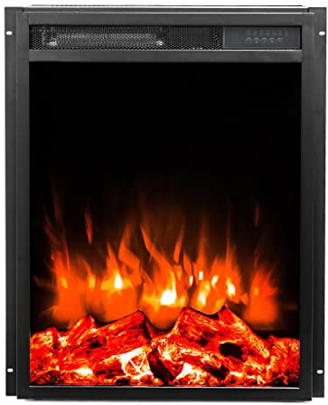 Inserto per camini elettrici LED Aflamo 50 verticale, basso consumo energetico solo 4W!