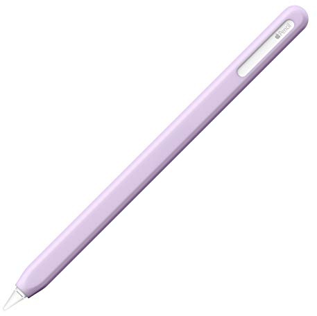 UPPERCASE Designs NimbleSleeve – Prämie Apple Pencil 2 Schutzhülle aus Silikon, nur für iPad Apple Pencil Pro und 2nd Generation (Lavendel)