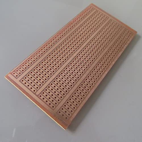 Jingtongda 10stk 10x5cm 2-3-5er Streifenraster Veroboard Stripboard Prototype Paper PCB Platine Leiterplatte Universal Experiment Matrix Circuit Board Hartpapier breadboard