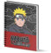 Karactermania Naruto Clouds-Cahier A4 Papier Quadrillé, Noir
