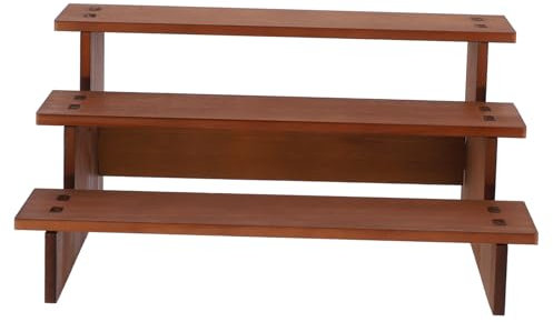 CHILDWEET Solid Wood Bracelet Holder Jewelry Display Stand Spice Rack for Vendor and Craft Show Displays