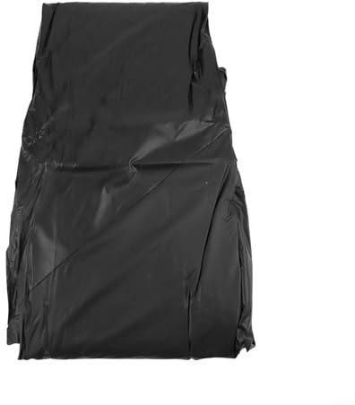 Zilimontt Copertura rotonda in PVC per piscine con telaio rotondo da 305/366/457 cm, per una facile installazione, resistente ai raggi UV, a risparmio energetico, colore nero (366 cm)