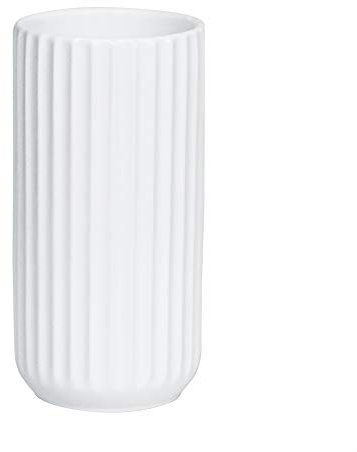 18CM Weiß Vase Keramik Vasen Blumenvase Deko Dekoration