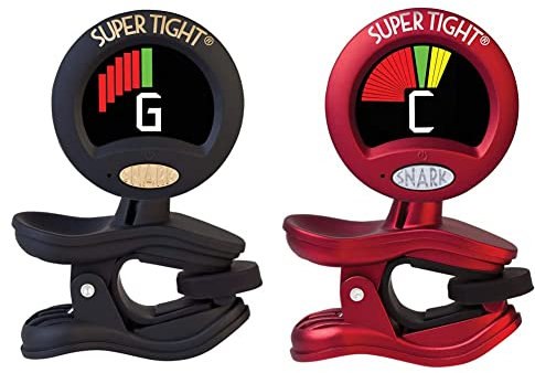 Snark ST-8 Super Tight Clip On Tuner & ST-2 Multi-Instrument Chromatic Tuner