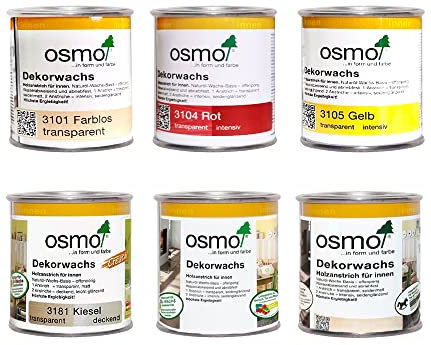 OSMO Dekorwachs Nussbaum 3166-0,125 l