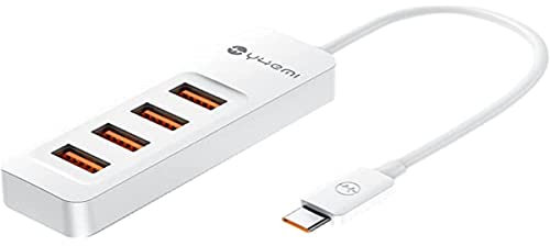 USB C Hub, USB Type C to USB 3.0 Hub with 4 Port USB 3.0, Data Transmission Hub 5Gbps, Compatible with MacBook Pro, iPad Pro, MacBook Air, Dell XPS, Surface Book etc.