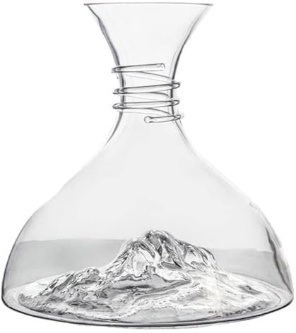 Decanter per vino rosso, Decanter Iceberg Divisore for decanter veloce di lusso e di fascia alta for uso domestico Decanter for vino rosso in cristallo creativo