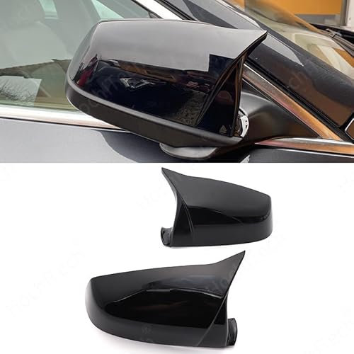 zjxcnb Spiegelkappen Außenspiegel Für BMW 5 Series E60 F01 F10 F06, Auto Spiegelkappen Rückansicht Seite Flügel Spiegel Abdeckung Gehäuse Auto Teile,Carbon Fiber Pattern
