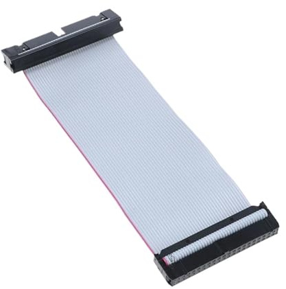 lowmountainswere 40 Pin Male to Female Pata IDE Hard Drive HDD Extension Flat Ribbon Cable 5Inch/13cm New