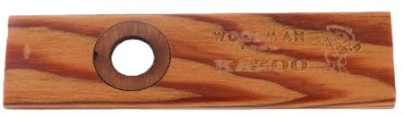 CHICIRIS Vintage Hölzerne Kazoo Ukulele -Gitarrenpartner Leicht zu Lernen Musikinstrument für Alle Altersgruppen