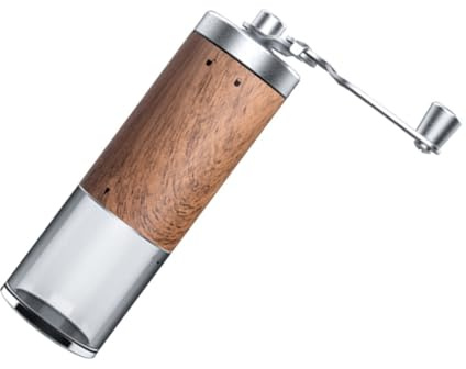 jojofuny Moulin à Café Manuel en Bois Broyeur Céramique 1 Pièce Poignée Pliable Moulin à Café en Grains Portable pour Usage Domestique Présent