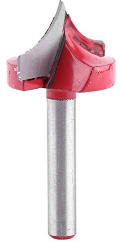 Akozon Fresa Incisione Legno 6mm Codolo 3D CNC Incisione Strumento per Incisione artigiano del Legno con Punta ad ago con scanalatura a V(18mm)