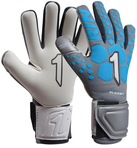 Rinat Guantes de Portero Kaizen Turf Training Adulto Gris Talla 10
