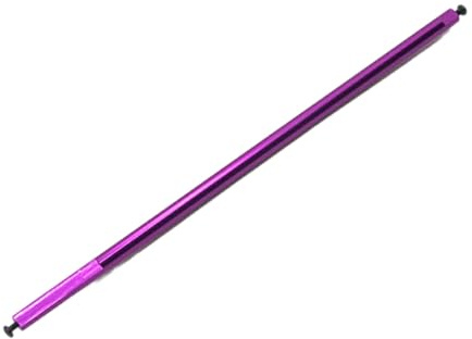 wueiooskj Arbre d'entraînement Central en Alliage d'aluminium 1/14, 1 pièce, pour véhicules sur Route 144001, Accessoires de Voiture RC légers, pièces de Rechange, Violet