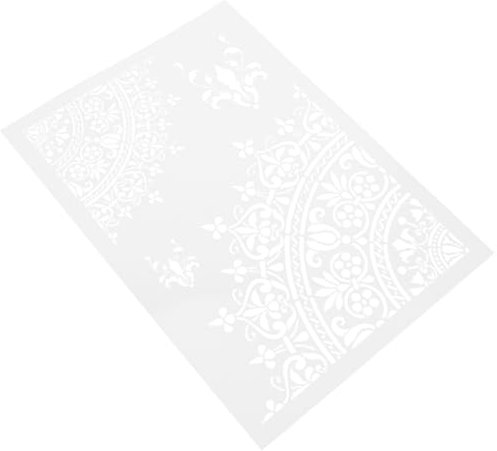 STOBOK 2st Cakesicles Schimmel Pflanzendekor Blumendekor Scrapbooking Diy Zeichenform Wanddeko Selber Machen Einhorn-anhänger Aus Harz Zeichnungsvorlagen Kaffee-dekor Weiß Krone Schablone