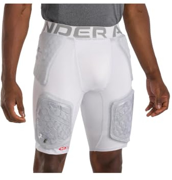 Under Armour Unisex Gameday Armour Pro Fußballhose, Weiss/opulenter Garten, 3X-Large
