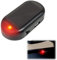 Alarme de Voiture Lumière,L'alarme Solaire de Voiture,Alarme Voiture Lumière LED,Simulé des Lumières D'alarme,Anti-vol De Lumière D'alarme,Clignotant Alarme De Voiture Factice (Rouge)
