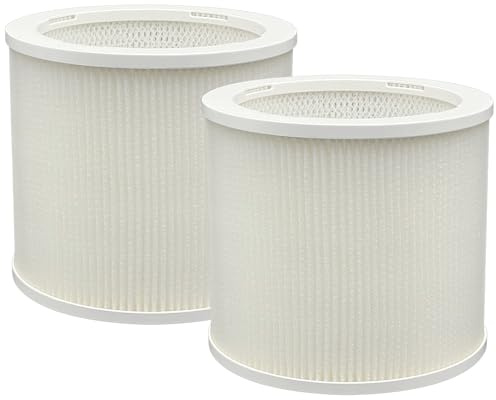 Can-Meageren AS05FT Filtros de repuesto compatibles con DH Lifelabs Aaira + humidificador hidratante purificador de aire seco AAE-50WN05 AAE-50WB05, número de pieza AS05FT-2, paquete de 2