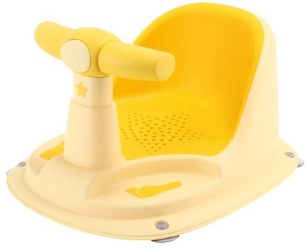 BESTonZON Badewannensitz Für Junge Mädchen Ergonomischer Sitz-badesitz Kleiner Badezimmerstuhl Duschstuhl Für Kleinkinder Stabiler Wannensitz Für Neugeborene Praktischer Babysitz Für Badewan