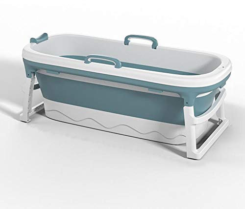 Vasca da bagno portatile per adulti, pieghevole, in plastica, spessa, sauna domestica, sauna a botte per sudore e vapore, vasca mobile