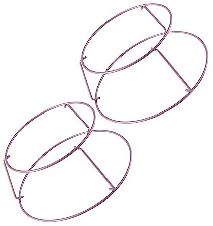 GRIRIW 2pezzi Inossidabile Raffreddamento Rack Non Stick per Pane e Dolci Struttura Resistente e Facile da Pulire Accessori Cucina per Cottura e Conservazione