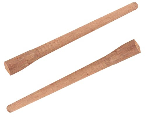 Homoyoyo 2pcs Replacement Handle for Bushcraft Comfortable Wood Handle Easy to Install