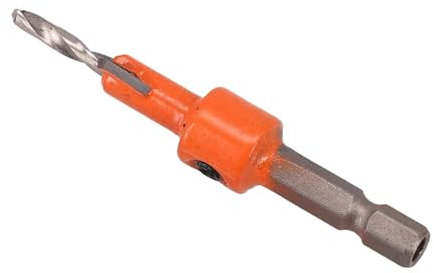 Broca avellanadora hexagonal de 6,35mm, 2,8/3/3,2/3,5 × 8 2,8/3/3,2/3,5 × 10, cortador HCS for carpintería, herramienta eléctrica, 1 ud.(3x10)