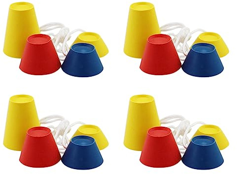 SAMANTHAHALLLTD Jumbo Golf Tees Gummi, Winter Golf Tees Gummi, Verschiedene Höhen und Mehrfarbig Gummi Golf Tees für frostige Tage, 16 Stück