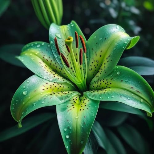 Lilium candidum,fiori grandi,resistenti al freddo,Che abbelliscono l'ambiente,forte adattabilità,Giglio Bianco,lilium giganti,Unico.(Steli grandi,senza semi,non artificiali)-2pezzi-N