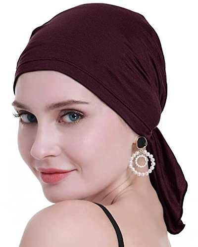 osvyo - Foulard in bambù per donne affette da alopecia e per pazienti oncologici, in confezione sigillata, Taglia unica