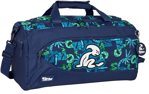 Safta EL NIÑO GLASSY - Bolsa de Deporte, Mochila, Ideal para Niños de Diferentes Edades, Cómoda y Versátil, Calidad y Resistencia, 50x25x25 cm, Color Azul Marino