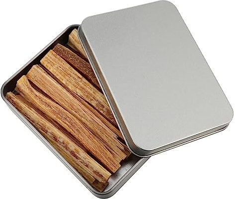 Operitacx Natural Wood Firelighters Set 10Cm Lightweight Outdoor Kindling Sticks for Camping Barbecue Fire Pit Hiking Survival Tool