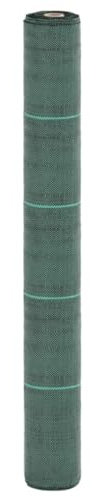 vidaXL Membrana de malezas PP Verde 1x10 m, Tela contra Malas Hierbas, Tela de Control de malezas, Tela de malezas, Telas para Malas Hierbas