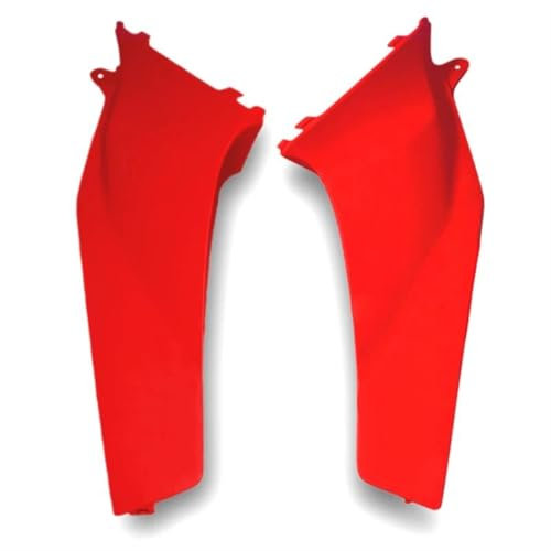 DZSLLOOI Ala Aerodinamica Accessori Motociclette Pannello Carenatura Anteriore Superiore Centrale Laterale Non Verniciato per CBR600RR per CBR 600RR 2003-2006 Alettone Moto(Rosso)