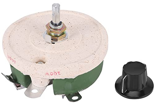 Quystetes 100 W 100 Ohm Keramik Drahtgewickeltes Potentiometer Drehwiderstand Rheostat