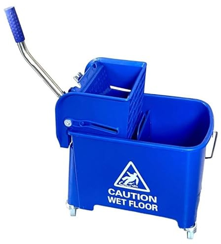 TAMPEL - Chariot de ménage Compact Double Seau
