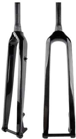Compatibile con forcella anteriore rigida for bici MTB in fibra di carbonio, perno passante da 15 mm*100 mm, adatta for ruote 26, 27,5 e 29 pollici(Tapered Gloss 29)