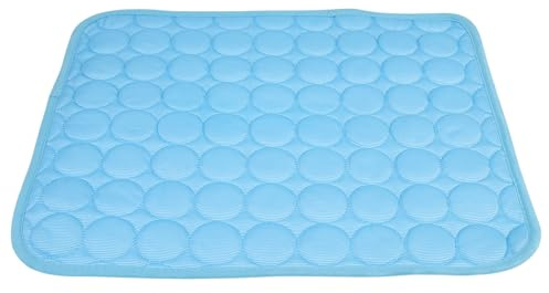 BATHVEVE Sommerkühlmatte für Haustiere aus Stoff Faltbare und Kühlende Hundematte für Zuhause bei Heißem Wetter für Hunde Geeignet