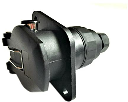 MelTruck Steckdose 24V 15 pol LKW 15-polig mit Schraubanschluss Dose Anhänger