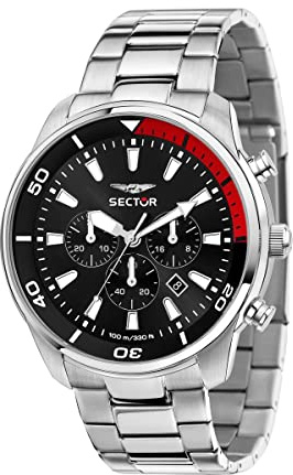 Sector Oversize Orologio Uomo, Crongrafo, Al Quarzo - R3273602017