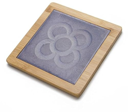 ROCKING GIFTS Dessous de plat en céramique en bois Panot Barcelona Gris 20 cm