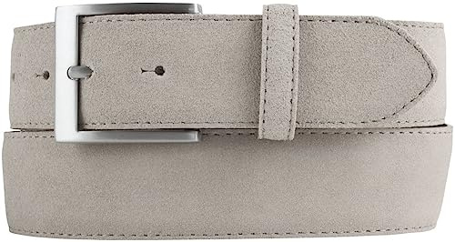 BELTINGER Veloursleder-Gürtel 4 cm | Hochwertiger Herren-Ledergürtel 40mm | Wildleder-Gürtel