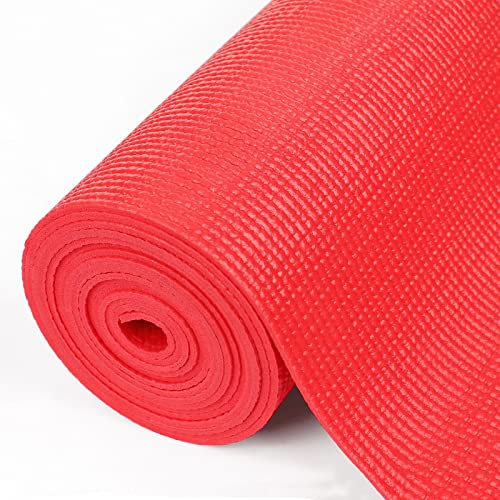 Foam Toolbox Liner Drawer Mat 1/8 Inch Thick X 24 Inch Wide X 24 Ft Long Red, No Slip for Protecting Cabinet, Garage, Cart, Tool Box