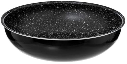 5five - wok aluminium pressé amovible 28cm