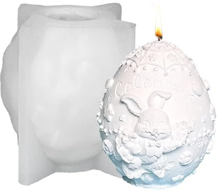 Stampo per coniglio di Pasqua per dolci,Stampo per dolci di Pasqua - Stampo per torta all' di coniglio in silicone , stampo per coniglio antiaderente, strumento di cottura di Pasqua per mousse,