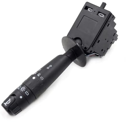 NUOSDEX Leva per indicatore di direzione Compatibile con Peugeot per 106 206 207 306 9623641569 Interruttore Fari Auto Indicatori di Direzione Interruttore della Luce 6253.73/251280/251281/625367