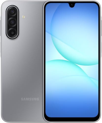 Samsung Galaxy A17 256GB Smartphone 4G Android 15 8GB RAM AI Display 6.7 Super AMOLED Fotocamera 50MP 5.000 mAh (Gris)