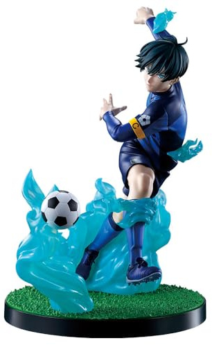 Szchxin Anime Rin Itoshi - Figurine de football - Statue de manga - En PVC - Modèle animé - Décoration de table - 15 cm
