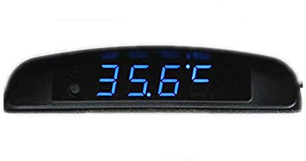BOOMBOOST 4 In1 Voiture Date Horloge Voltmètre Thermomètre Tension Moniteur 12 V d'origine Voiture Intérieur Extérieur Multi-Fonction