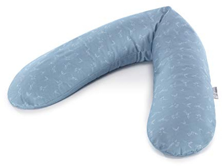 Theraline Coussin d'allaitement épeautre l'original 190 cm avec housse colibris